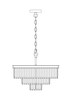 Lampa wisząca glamour Revero MOD085PL-07BS Maytoni kryształowa mosiądz