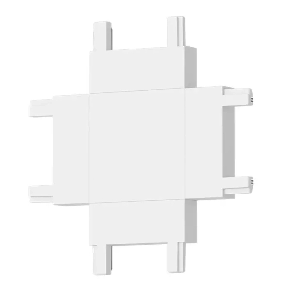 Poczwórny łącznik do szyn magnetycznych Slim Magnetic ML2222  biały