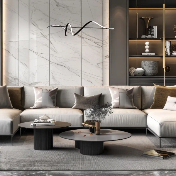 Wisząca lampa nad wyspę SASH ML1190 LED 36W 4000K do jadalni czarna