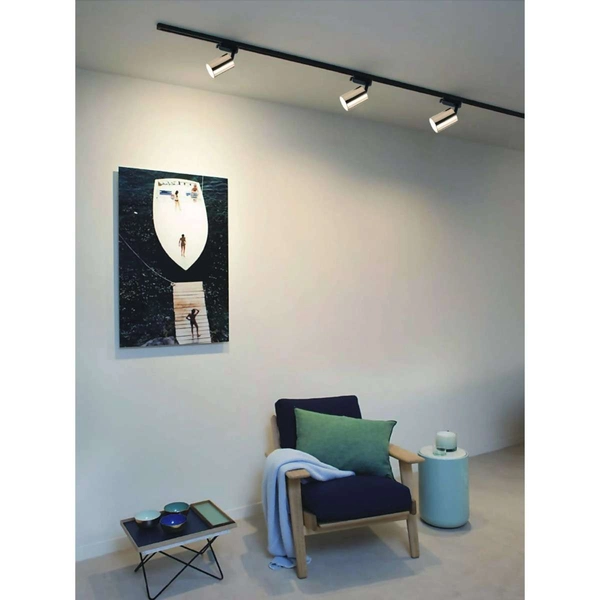 LAMPA sufitowa Kika Track Rose Gold WH Orlicki Design metalowa OPRAWA do systemu szynowego 1-fazowego różowe złoto biała