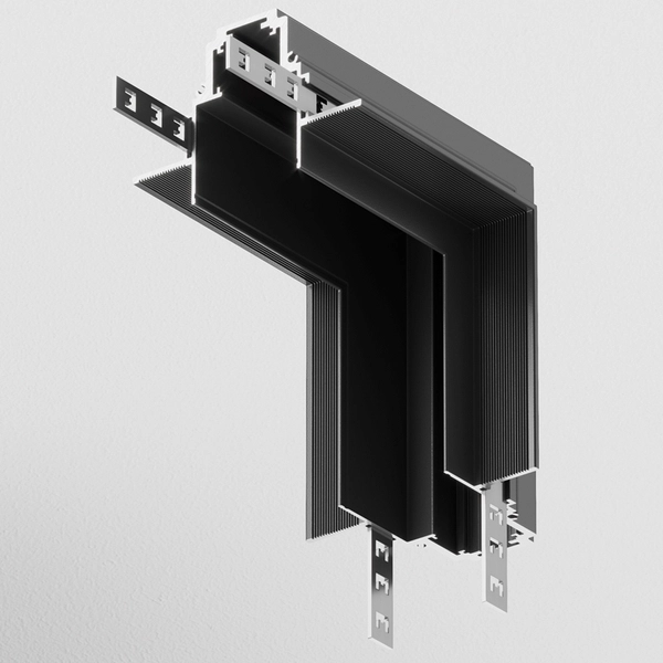 Magnetyczny łącznik-L do systemu szynowego S35 TRA004ICL-22B Maytoni czarny