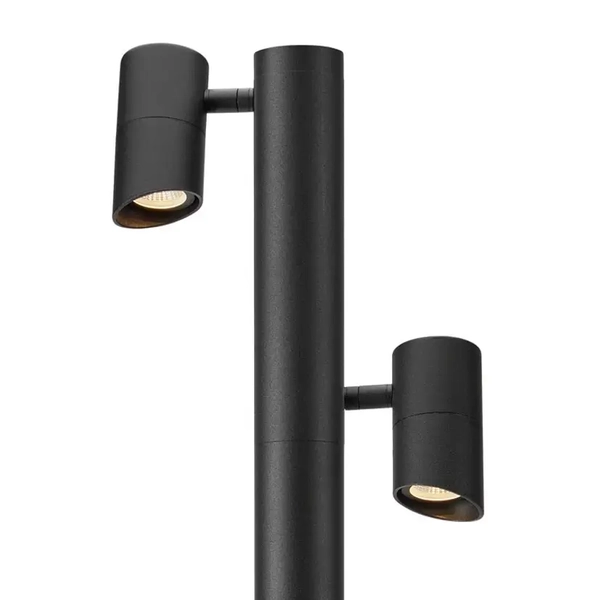 2-punktowa lampa gruntowa Garden 24 LED 12,5W 3000K czarna