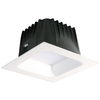 Sufitowa LAMPA wpuszczana ROSI SQUARE DG-205S/WK-WW Italux podtynkowa OPRAWA wpust LED 20W 3000K do zabudowy IP44 biały