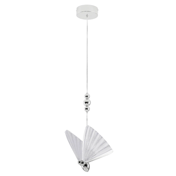 Wisząca lampa motyl Mariposa LP-1715/1P CH LED 8W 3000-6000K chrom