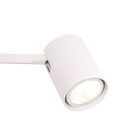 Regulowana lampa ścienna Snow LP-731/1WL WH sypialniany kinkiet do czytania biały