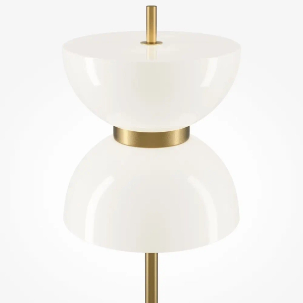 Sypialniana lampa stojąca Kyoto MOD178FL-L11G3K LED 11W 3000K biała szara