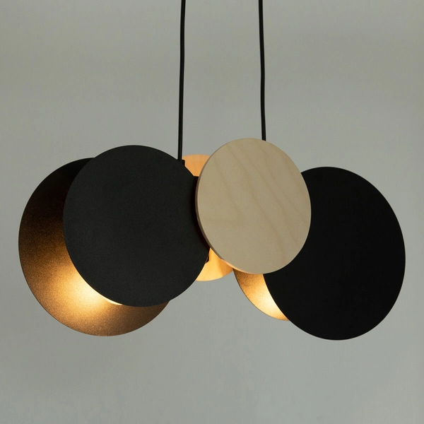 Lampa zwisająca na belce Tola 40895 Sigma kuchenna beżowa czarna