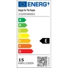 Nasufitowa lampa do salonu Kaito 2320546001 LED 15W 3000K biały