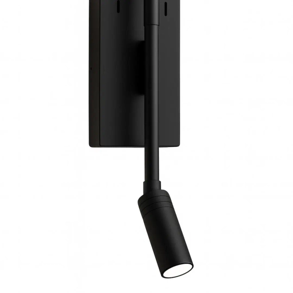 Ledowy regulowany kinkiet Torch ML1566 LED 6W+3W 4000K czarny