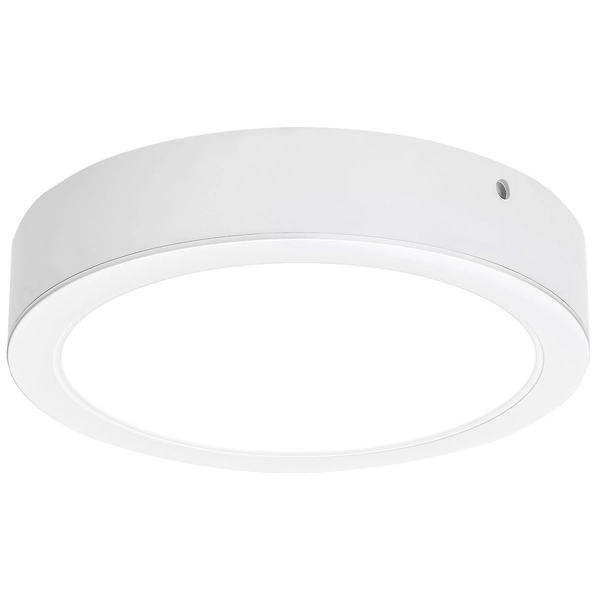 Natynkowa lampa okrągła Shaun 3171 LED 12W 4000K plafon do pokoju biały