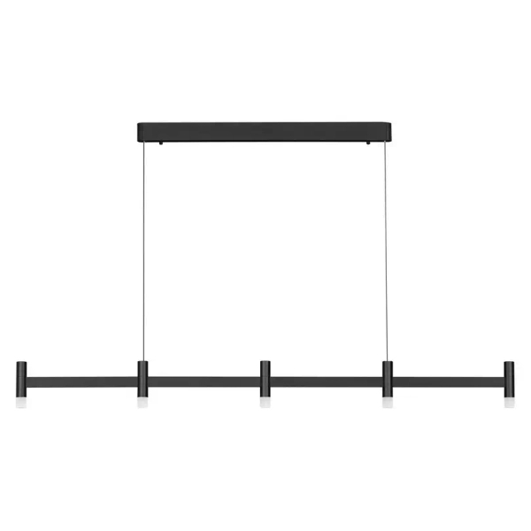 Industrialna lampa wisząca CORVETA LE45425 LED 21W 2700K tuby czarne