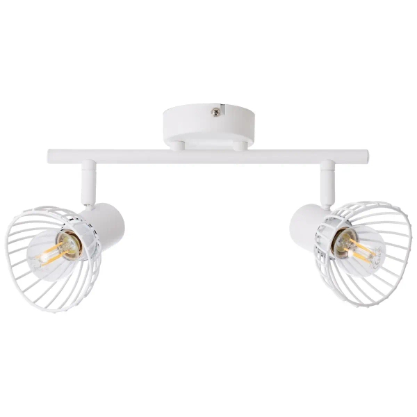 Lampa sufitowa podwójna Elhi 71913/05 regulowana biała