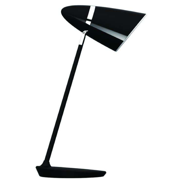 Stojąca LAMPA stołowa Elmo Tavolo Nero Orlicki Design gabinetowa LAMPKA biurkowa czarna