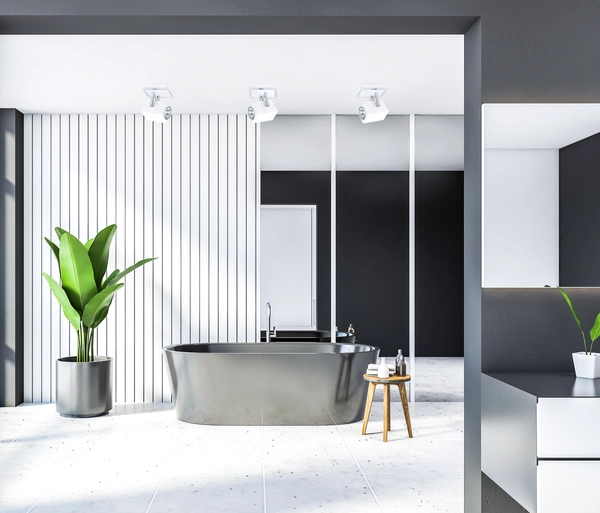 Lampa sufitowa natynkowa Mateo FH31151SJS3 Italux regulowana biała