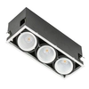 Wpustowa lampa sufitowa Vertico GL7108-3/3X18W 4000K WH+BL LED 54W biała