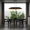 Wisząca lampa z kloszem Gondola M 40641 Sigma do salonu złota