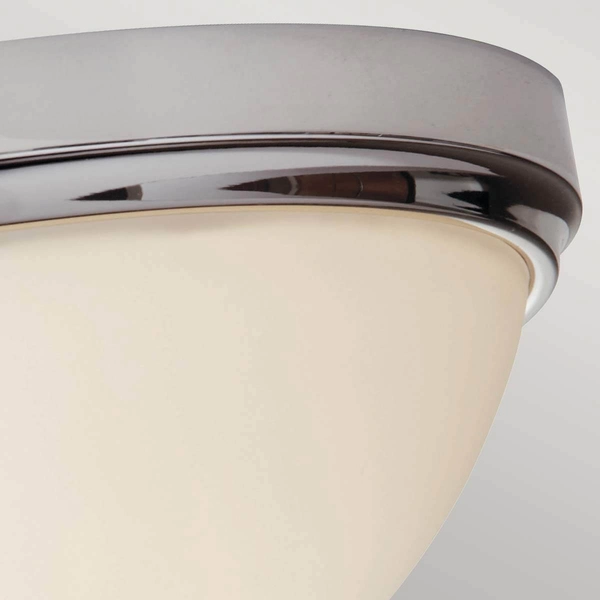 Natynkowa lampa do salonu Malibu FE-MALIBU-F-BATH Feiss IP44 szkło chrom