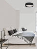 Czarny downlight salonowy MUZQUIZ LE42840 okrągły LED 30W 3000K czarny