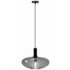 Wisząca lampa SORENTO P18332-D40 kulista szklany industrialny przydymiony