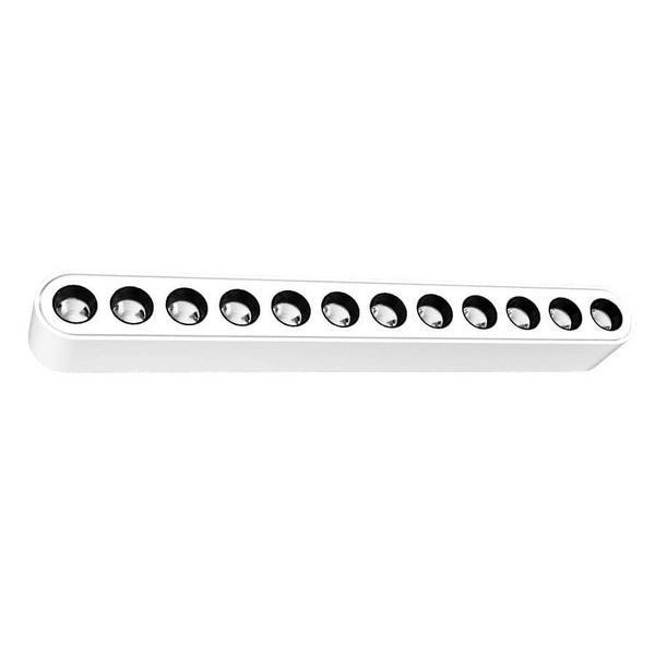 Szynowa lampa magnetyczna Magnetic LP-636-MAG SLIM 12W 3WH 3000K biała