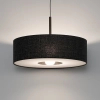 Regulowana lampa wisząca AMARELA 11660 z tkaniny brązowa