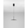 Wisząca lampa nad wyspę JONTILA LE45436 LED 8W 3000K talerz czarny