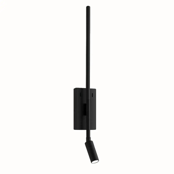 Ledowy regulowany kinkiet Torch ML1566 LED 6W+3W 4000K czarny