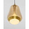 ledowa lampa wisząca RORIZNO LE45112 LED 8W 3000K czarno złota