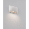 Ścienny kinkiet do ogrodu PLASENA LE75300 LED 5W 3000K IP65 biała