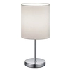 Stojąca lampa stołowa Jerry R50491001 do salonu srebrna biała