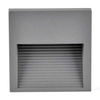 LAMPA schodowa Q9 LED 313751 Polux metalowa OPRAWA kwadratowa LED 3W 4000K ścienna IP44 grafitowa
