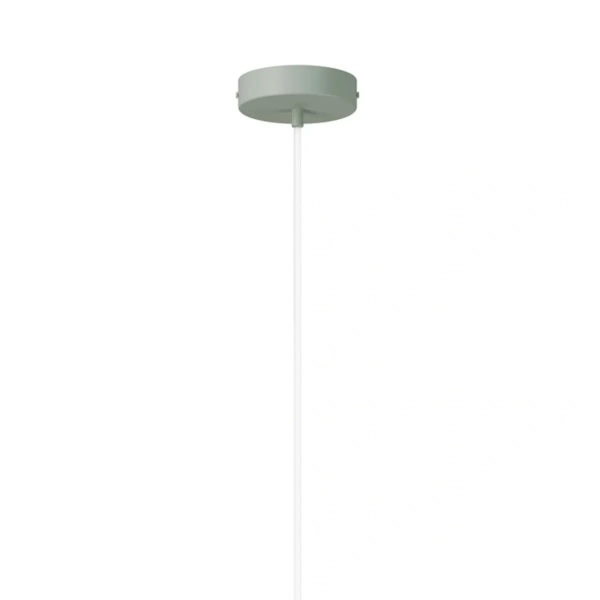 Lampa wisząca walec VITRUM szałwiowa 1xE27 do kuchni metalowa 41553