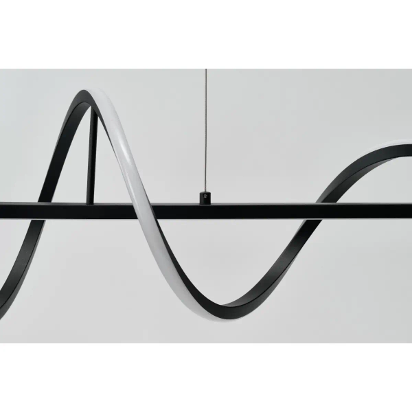 Spiralna lampa wisząca MEMPHIS AZ6815 LED 55W 3000K czarna