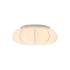 Sypialniana lampa sufitowa Aeron 2512696001 materiałowa biały