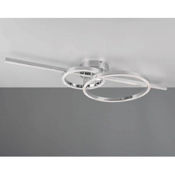 Sufitowa lampa na pilota MONTILLA 643010306 LED 54W 2700-6000K chrom