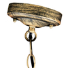 Wisząca LAMPA antyczna FLORENCJA 302557 Polux zewnętrzna OPRAWA ogrodowa IP33 outdoor patyna