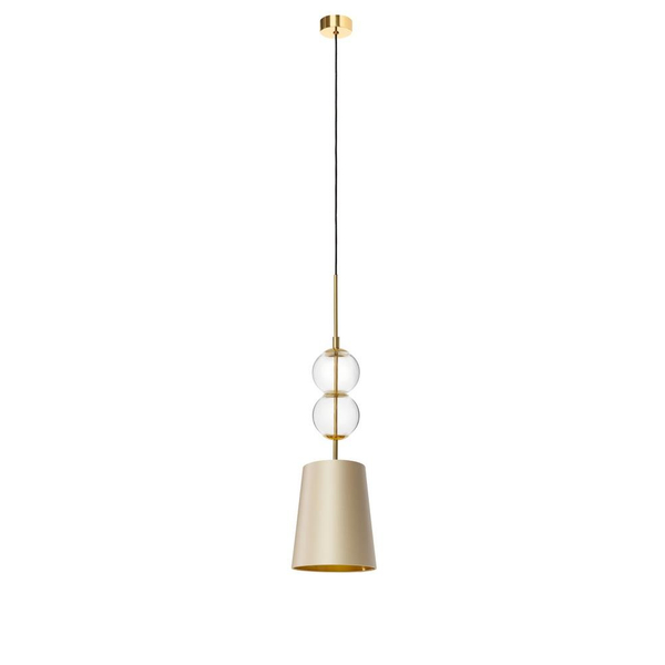 Nowoczesna lampa wisząca COCO 11103107 żyrandol szampański