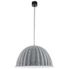 Lampa wisząca z kloszem Felt ST-10267P-S grey Step materiałowa szara