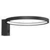 Okrągły kinkiet ścienny Agaro 4055 Shilo LED 8,4W 3000K ring czarny