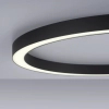 Owalna lampa sufitowa z pilotem PURE-LINES grafitowa 6306-13 1xLED 42W CCT