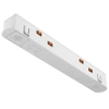 Łącznik zasilania szynoprzewodów magnetycznych Exility TRA034PC-42W prosty biały
