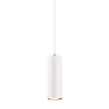 Pojedyncza lampa wisząca VANTOS DL101312400 Trio sopel tuba biały