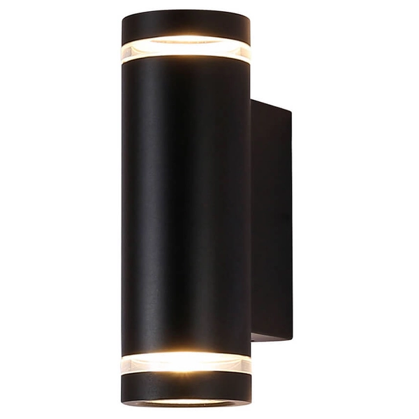 Kinkiet góra-dół zewnętrzny Fondo OWL-2067-2-3K Italux LED 14W 3000K IP54 czarny