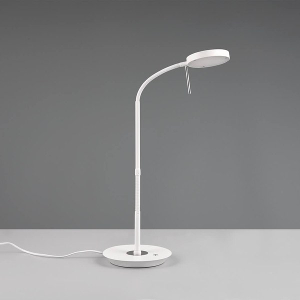 Ściemnialna lampka biurkowa NEMIO DL131523310 LED 12W 2300-4000K biały