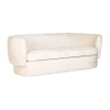 Ogniotrwała wygodna sofa Donatella S5132 FR WHITE Richmond Interiors stylowa biała