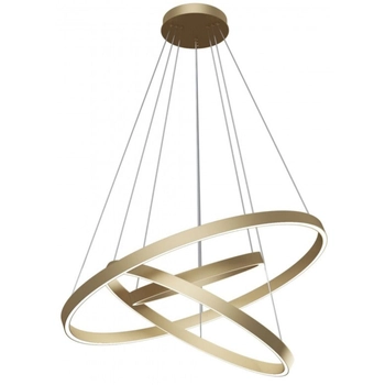 Wisząca lampa pierścienie Rim MOD058PL-L100BS3K Maytoni LED 115W 3000W mosiądz