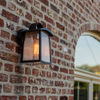 Zewnętrzna LAMPA elewacyjna KELSEY 5273601012 Lutec metalowa OPRAWA ogrodowa ścienna outdoor IP44 czarna