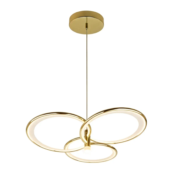 Potrójna lampa wisząca Azina LP-4852/3P GD LED 27W 3000-6000K złota