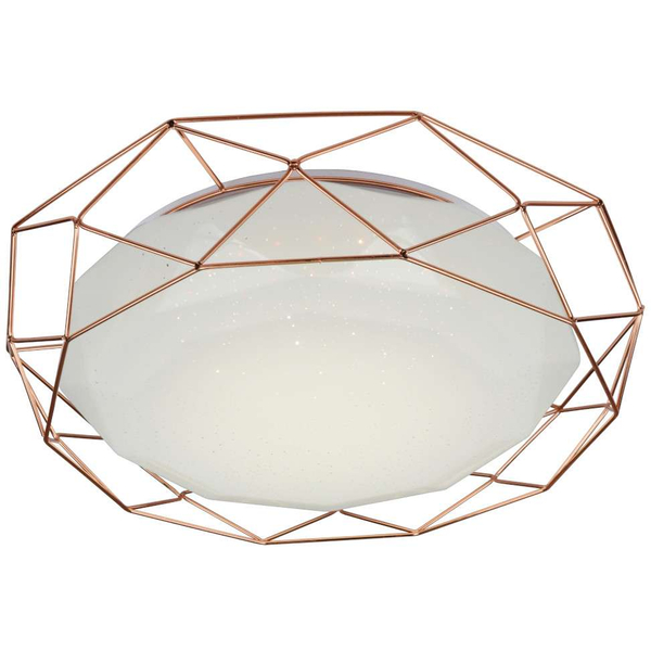 Plafon LAMPA sufitowa SVEN 98-73174 Candellux druciana OPRAWA metalowa LED 24W 4000K złota