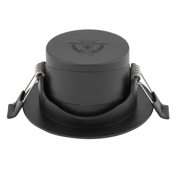 Lampa kuchenna punktowa Egina 10548 Nowodvorski LED 5W 3000K okrągła czarna